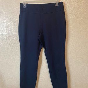 Express Pull On Ankle Pants (Navy)